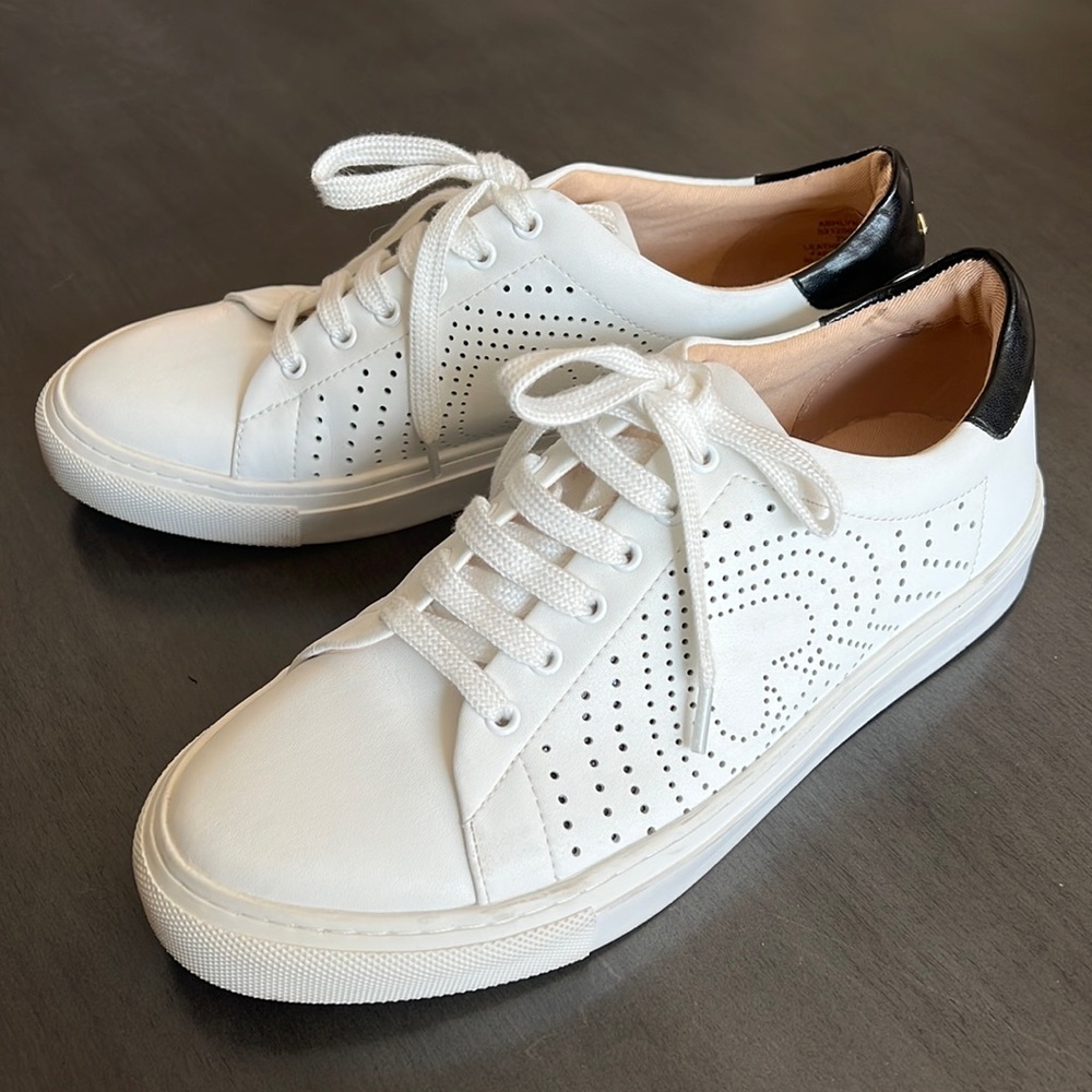 Kate Spade white tennis shoes
